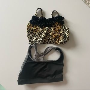 Dance Tops Sports Bra Size 6x/7 and Intermediate